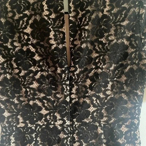 BCBGMaxAzria Black Lace Romper - Picture 13 of 16